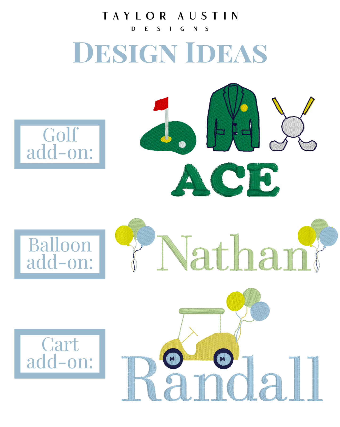 Custom Embroidery Order