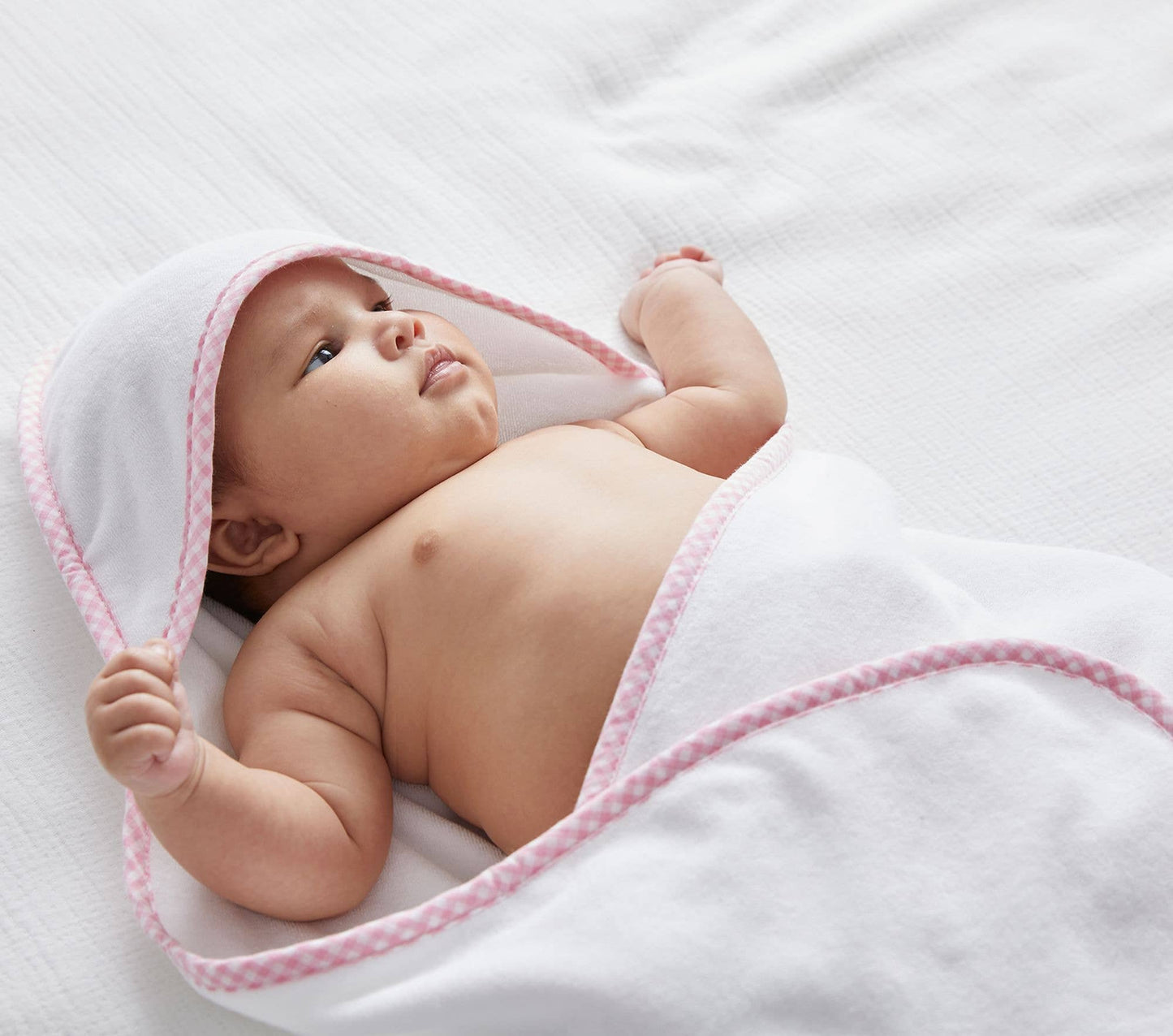 Embroidered Hooded Terry Cloth Towel Bath Set