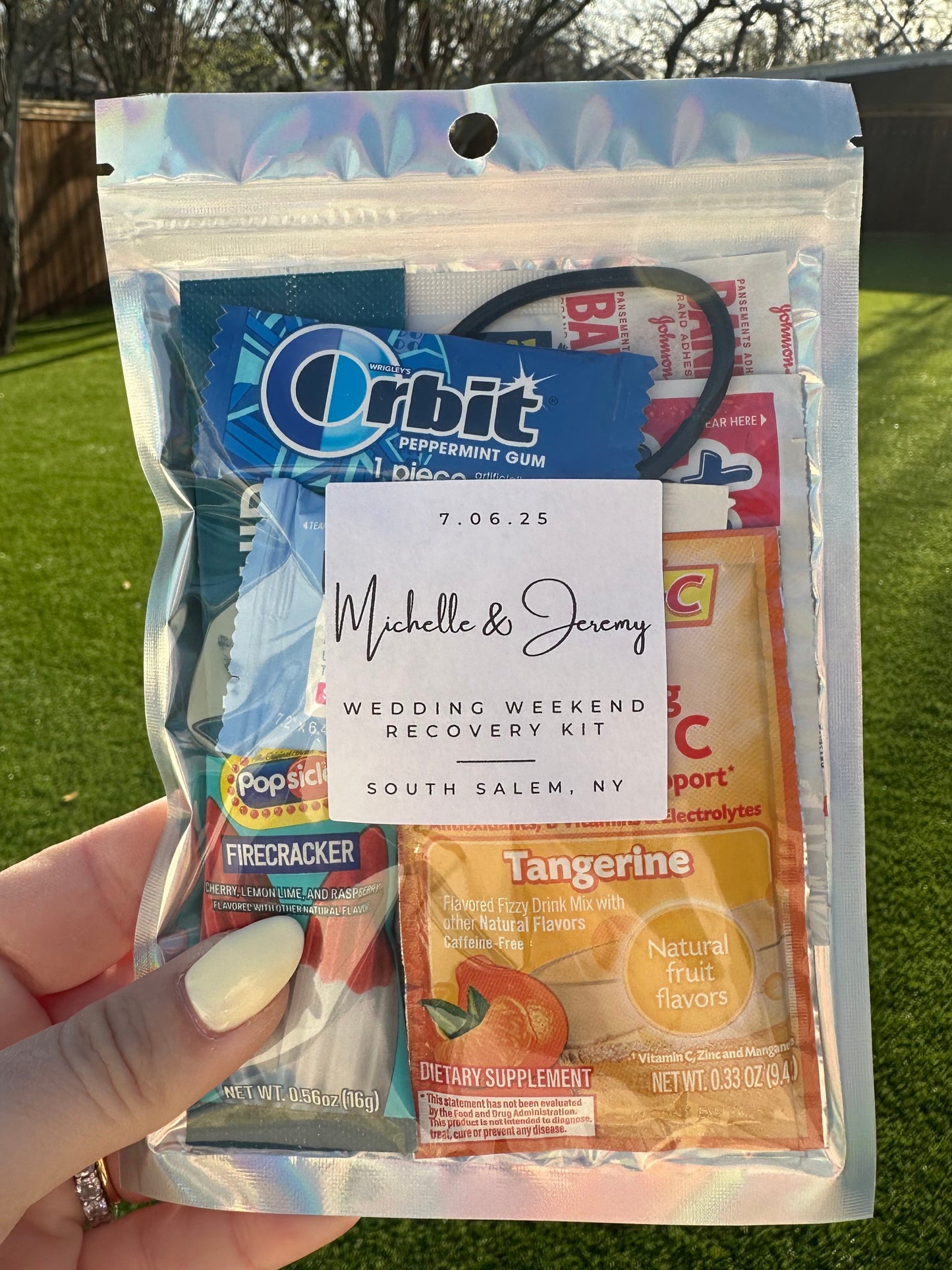 Custom Wedding, Birthday, Bachelorette, & Corporate Recovery Kits